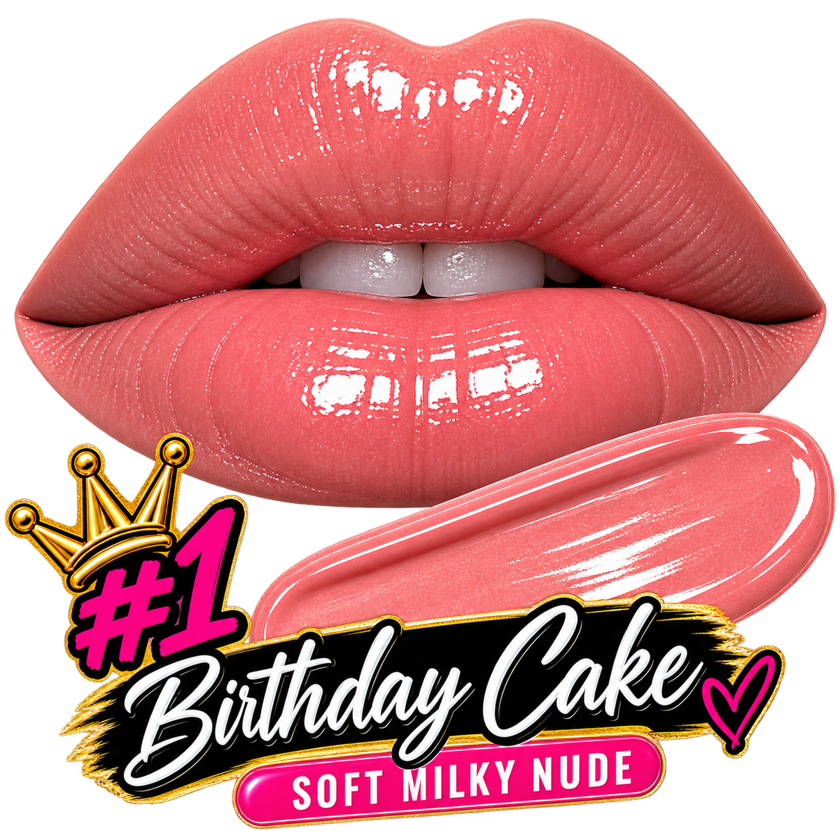 Lip Glaze - Birthday Cake (01)