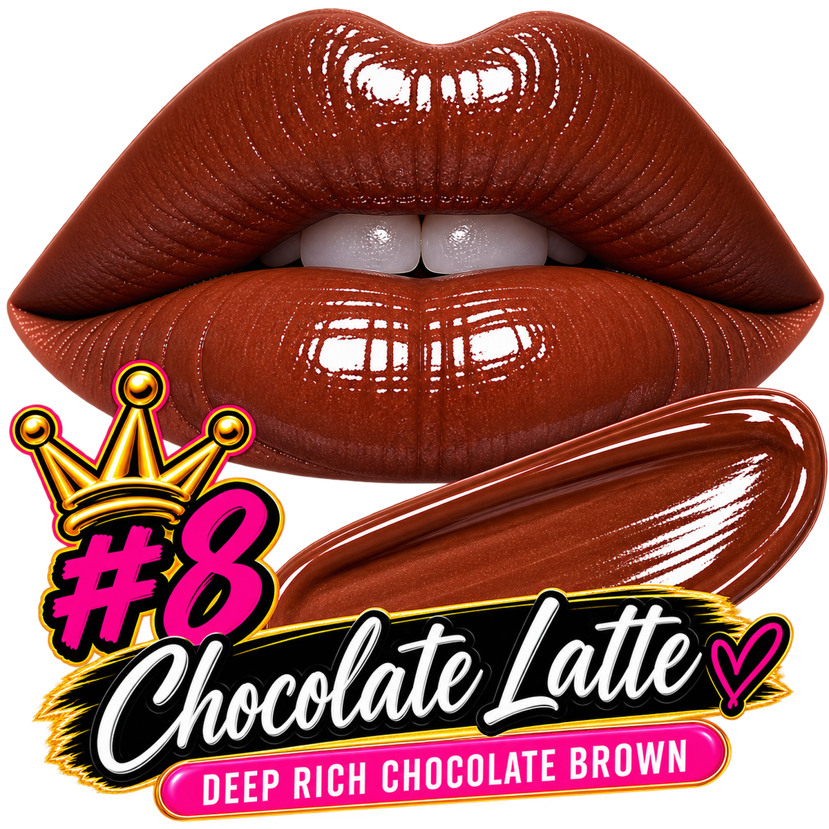 Lip Glaze - Chocolate Latte (08)